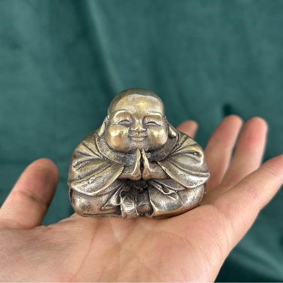 Vintage Brass Buddhist Zen Fengshui Decor - Picture 3 of 8